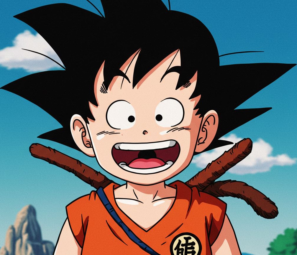 Funny Son Goku picture
